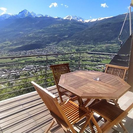 Atmosfera E Vista Mozzafiato Chalets Aosta Exterior foto
