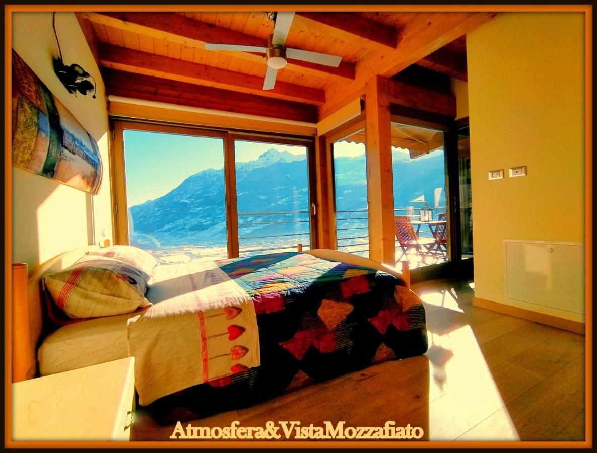 Atmosfera E Vista Mozzafiato Chalets Aosta Exterior foto