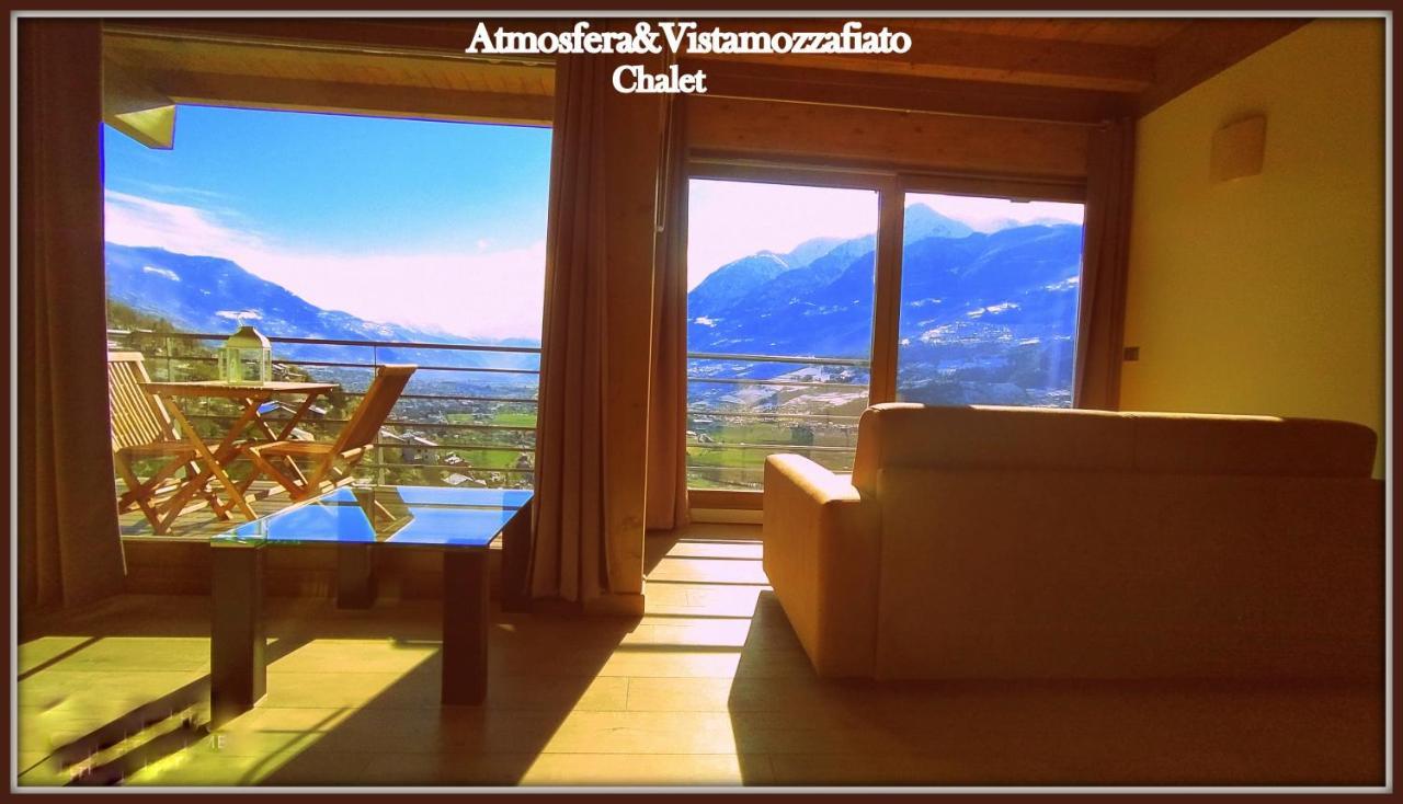 Atmosfera E Vista Mozzafiato Chalets Aosta Exterior foto