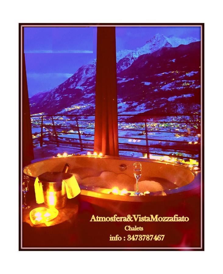 Atmosfera E Vista Mozzafiato Chalets Aosta Exterior foto