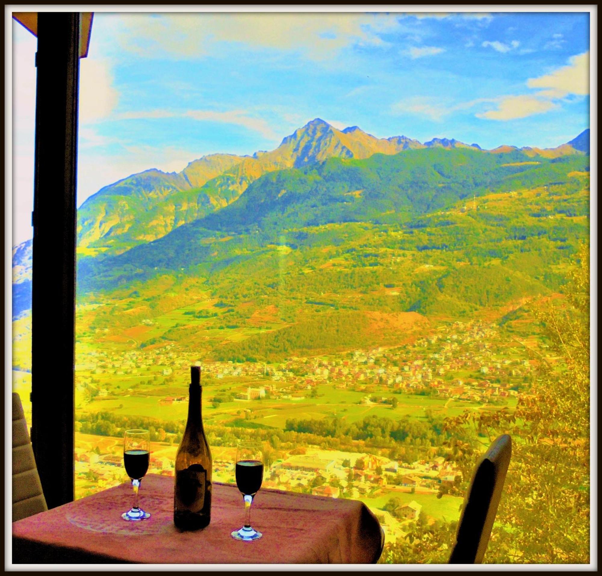 Atmosfera E Vista Mozzafiato Chalets Aosta Exterior foto